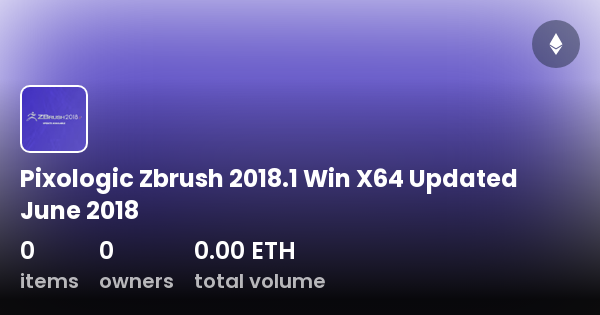 pixologic zbrush 2018.1 win x64 updated june 2018