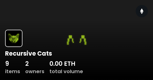 Recursive Cats - Collection | OpenSea