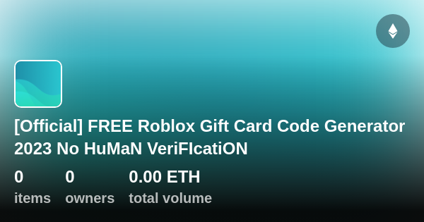Official] FREE Roblox Gift Card Code Generator 2023 No HuMaN VeriFIcatiON -  Collection