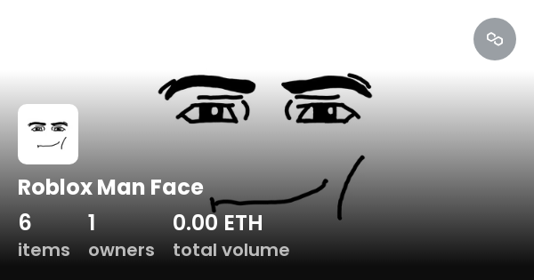 Roblox Man Face - Collection | OpenSea