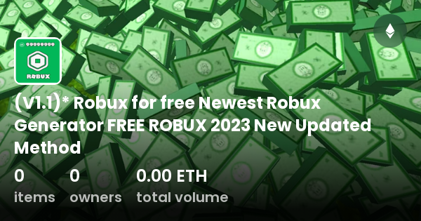 V1.1)* Robux for free Newest Robux Generator FREE ROBUX 2023 New
