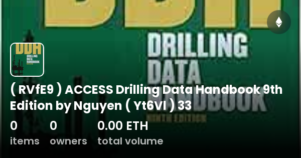 ( RVfE9 ) ACCESS Drilling Data Handbook 9th Edition By Nguyen ( Yt6Vl ...