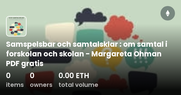 Samspelsbar Och Samtalsklar : Om Samtal I Forskolan Och Skolan ...