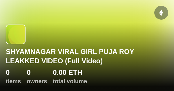 Shyamnagar Viral Girl Puja Roy Leakked Video Full Video Collection Opensea