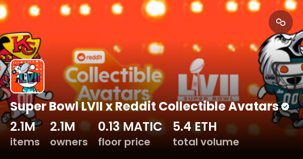 Super Bowl LVII x Reddit Collectible Avatars - Collection