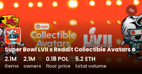 Reddit and NFL Drop Super Bowl LVII Collectible Avatars