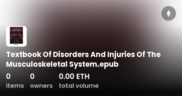 Textbook Of Disorders And Injuries Of The Musculoskeletal System.epub ...