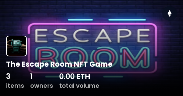 The Escape Room NFT Game - Collection | OpenSea