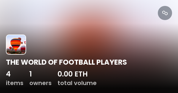THE WORLD OF FOOTBALL PLAYERS  Collection  OpenSea