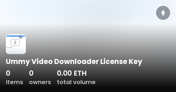 license key ummy video downloader 1.8 3.3