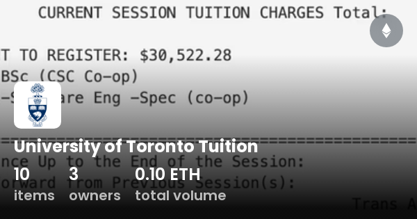 university of toronto master of computer science tuition