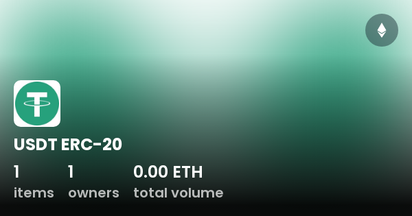 usdt erc20 что это