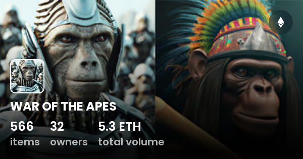 WAR OF THE APES - Collection | OpenSea