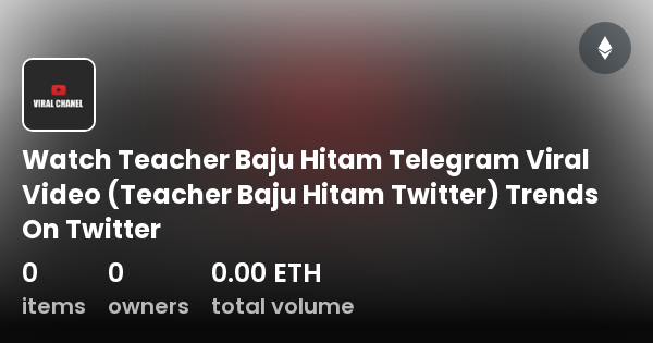 Watch Teacher Baju Hitam Telegram Viral Video Teacher Baju Hitam Twitter Trends On Twitter 