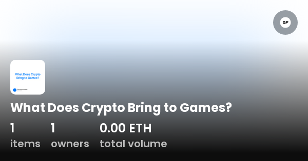 does crypto in a game title affect your judgment