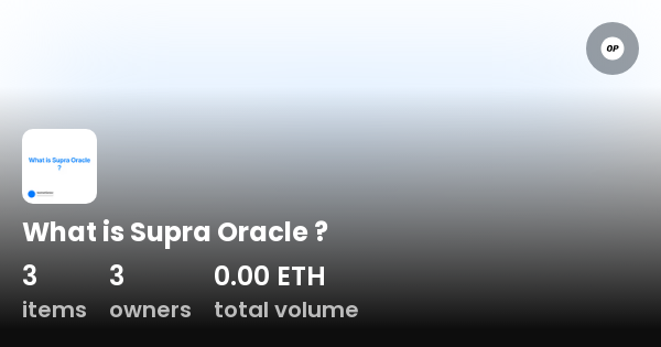 supra oracle crypto