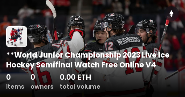 **World Junior Championship 2023 Live Ice Hockey Semifinal Watch Free ...