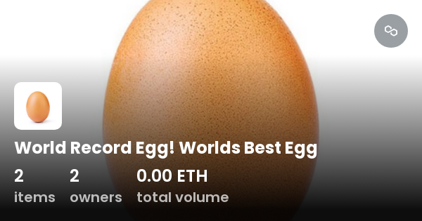 World Record Egg Worlds Best Egg Collection Opensea