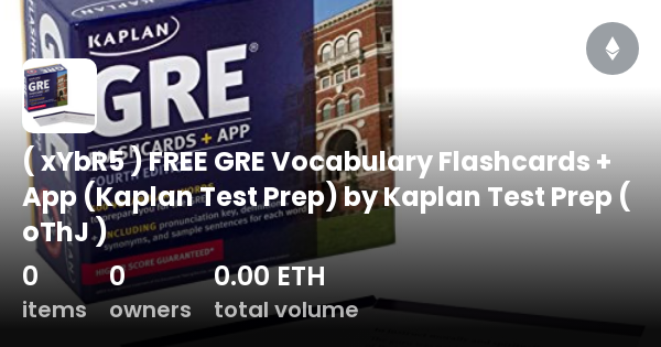 ( xYbR5 ) FREE GRE Vocabulary Flashcards   App (Kaplan Test Prep) by