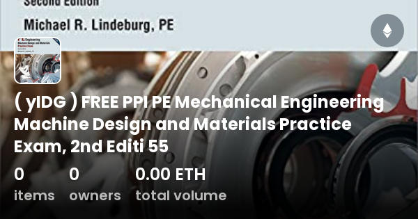 ( YIDG ) FREE PPI PE Mechanical Engineering Machine Design And ...