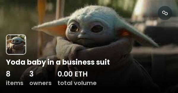 Yoda baby in a business suit - Collection | OpenSea