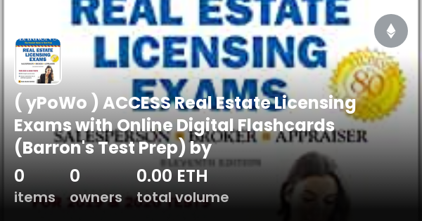 ( YPoWo ) ACCESS Real Estate Licensing Exams With Online Digital ...