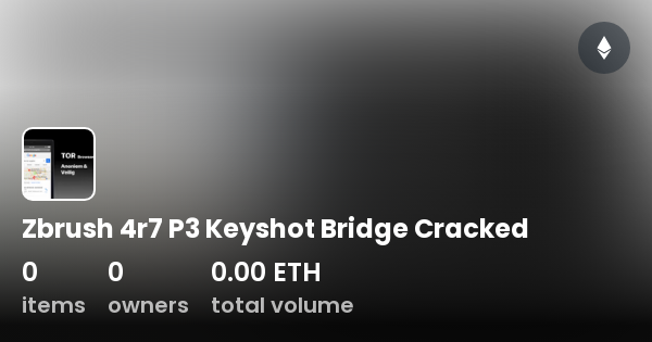 keyshot bridge crack zbrush